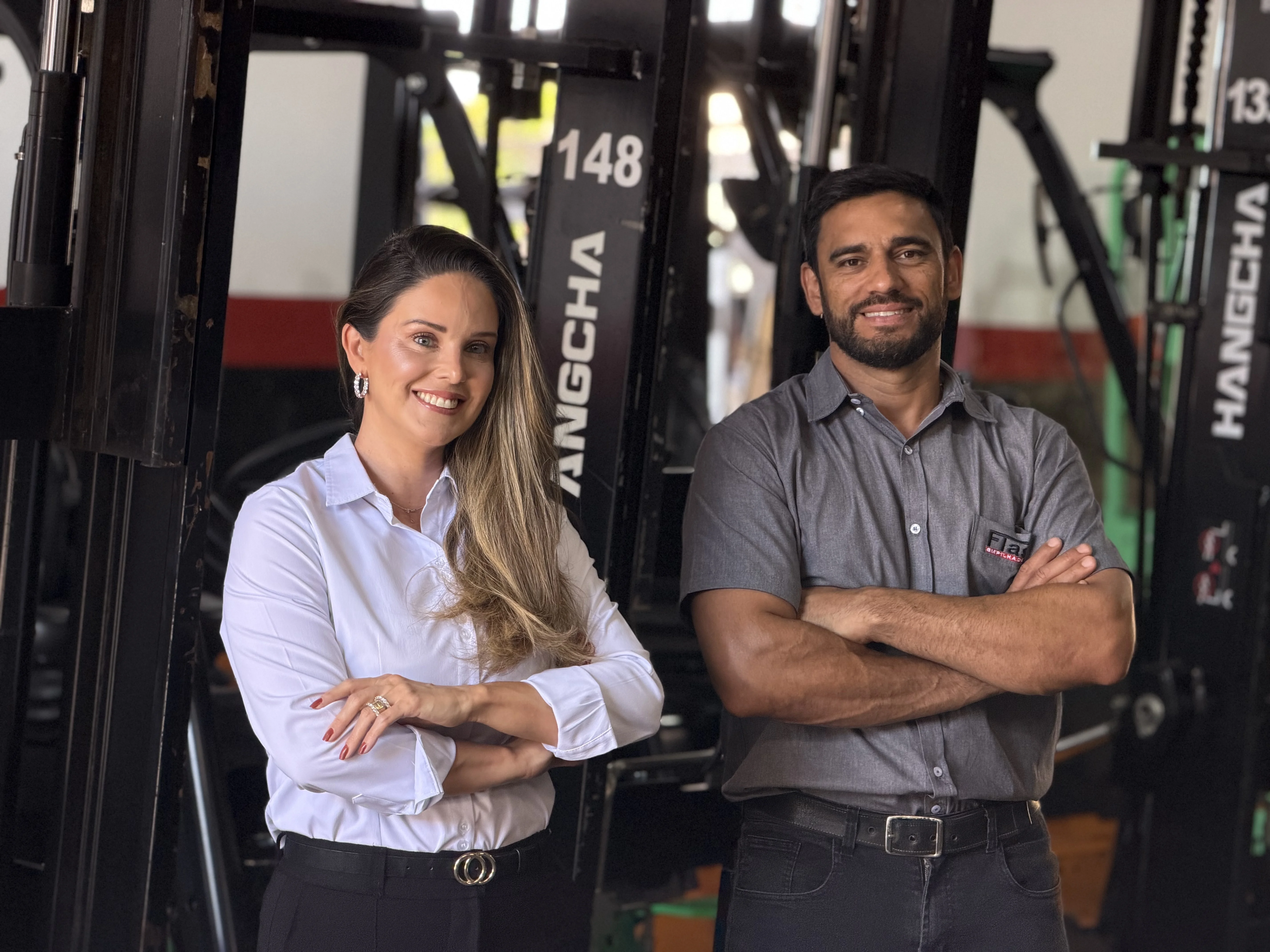 Estrutura e frota Flash Empilhadeiras